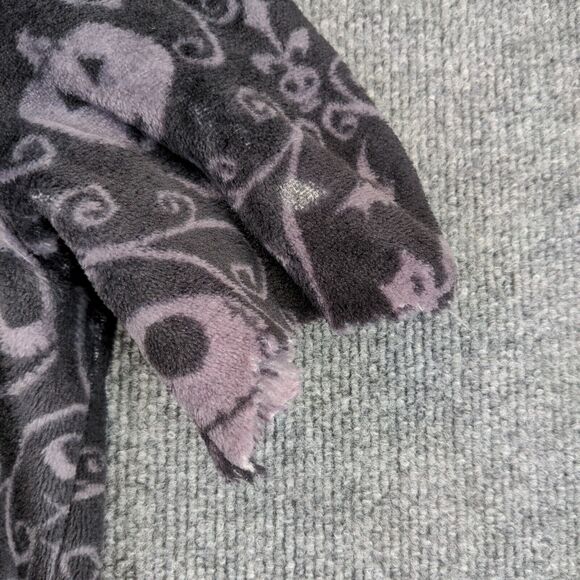 The Nightmare Before Christmas Jack Skellington One Piece Pajamas Small Black - Picture 9 of 13